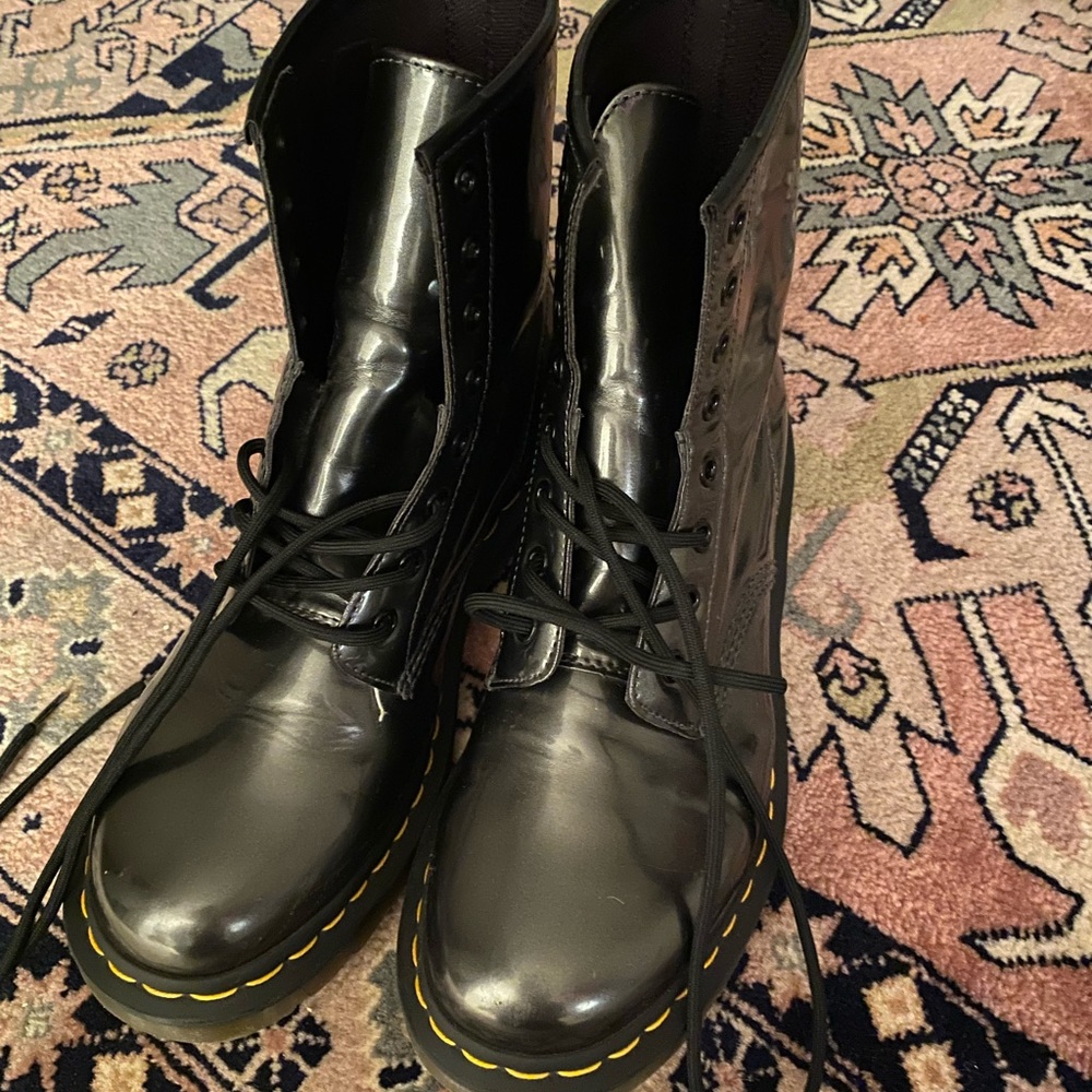 Dr. Martens 1460 vegan chrome shoe boot